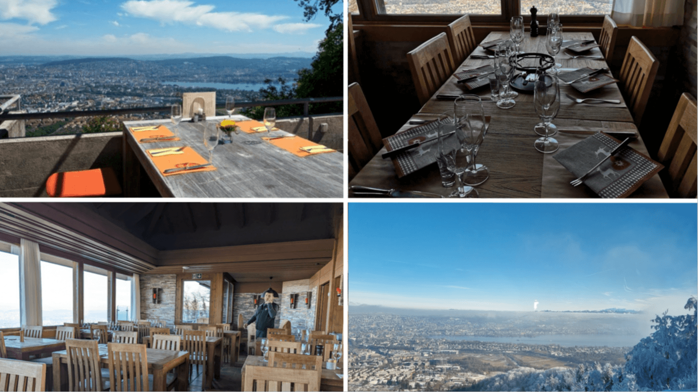 Restaurant Uto Staffel auf dem Uetliberg