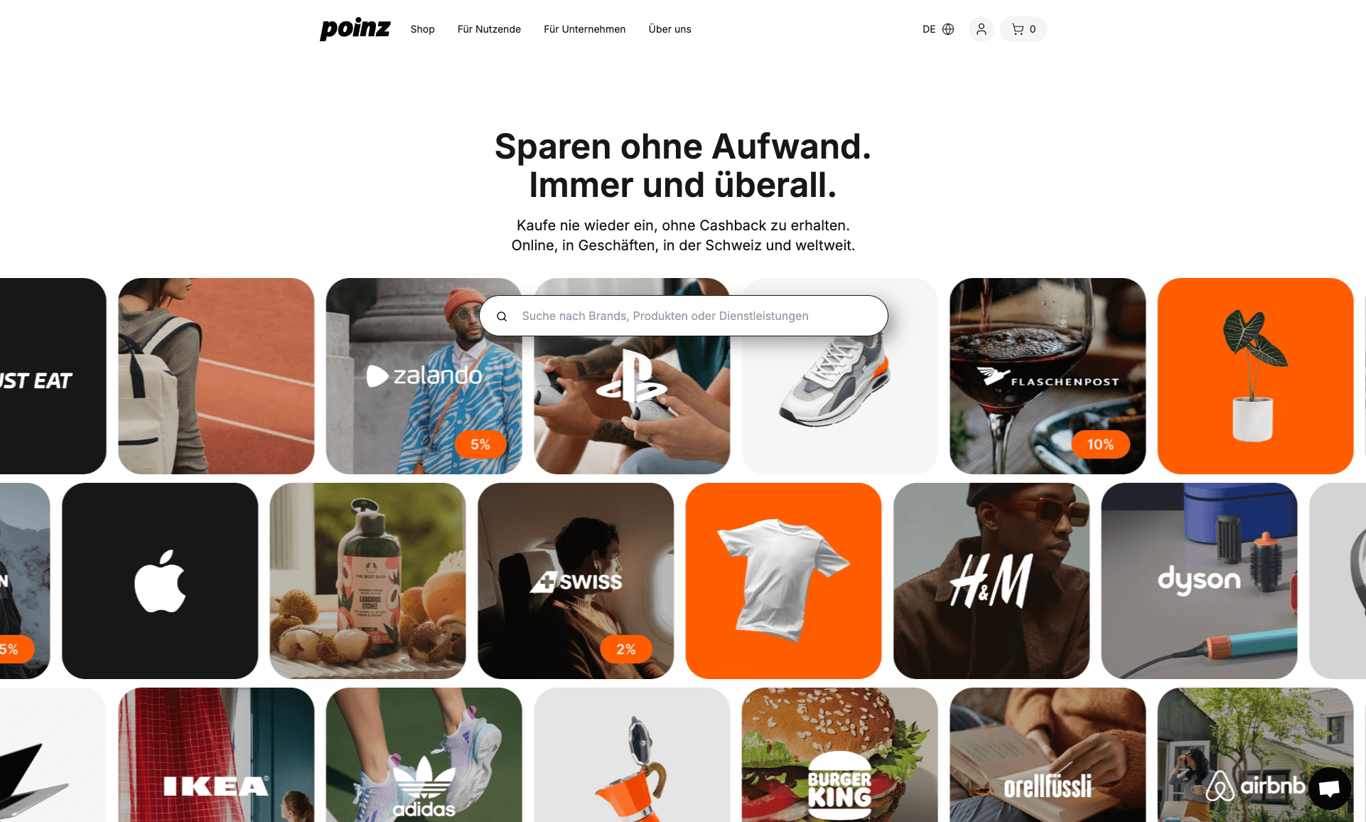 Im September 2024 startet die innovative Online-Cashback-Plattform poinz.